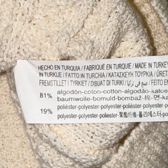 Stradivarius Cardigan Knit Sweater Button Up Size US Small - Picture 5 of 13